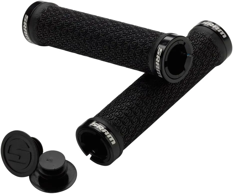 SRAM Locking Grips - Black, Lock-On
