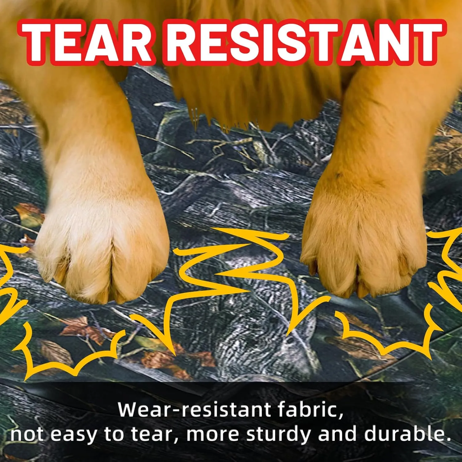 StarknightMT RTV Seat Cover Compatible with Kubota RTV 400 & RTV 500 UTV Seat Covers Waterproof TCamo Seat Cover