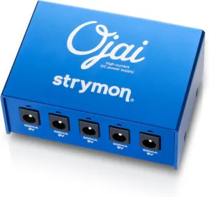 Strymon Ojai Guitar Effects Pedal Power Supply For Pedalboards with Five High-Current 500mA Outputs, Expandable