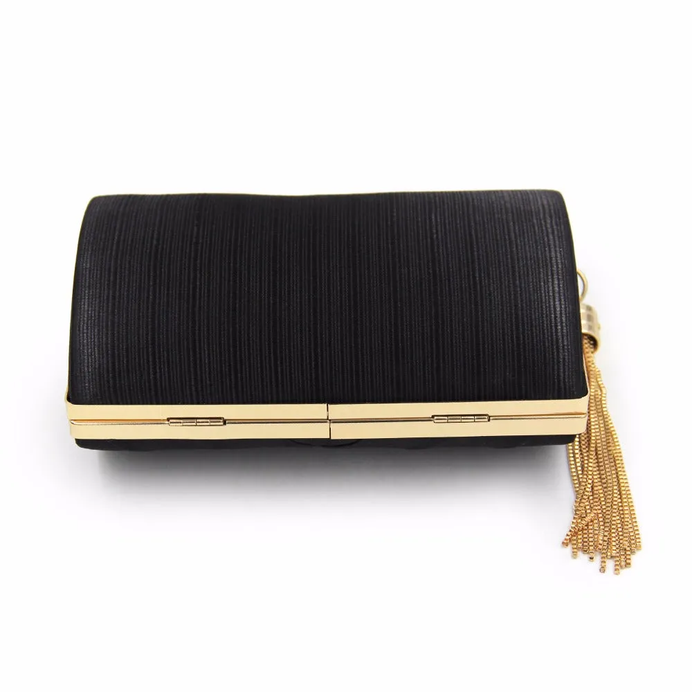 Suede Purses Tassels Evening Female Wedding Bag