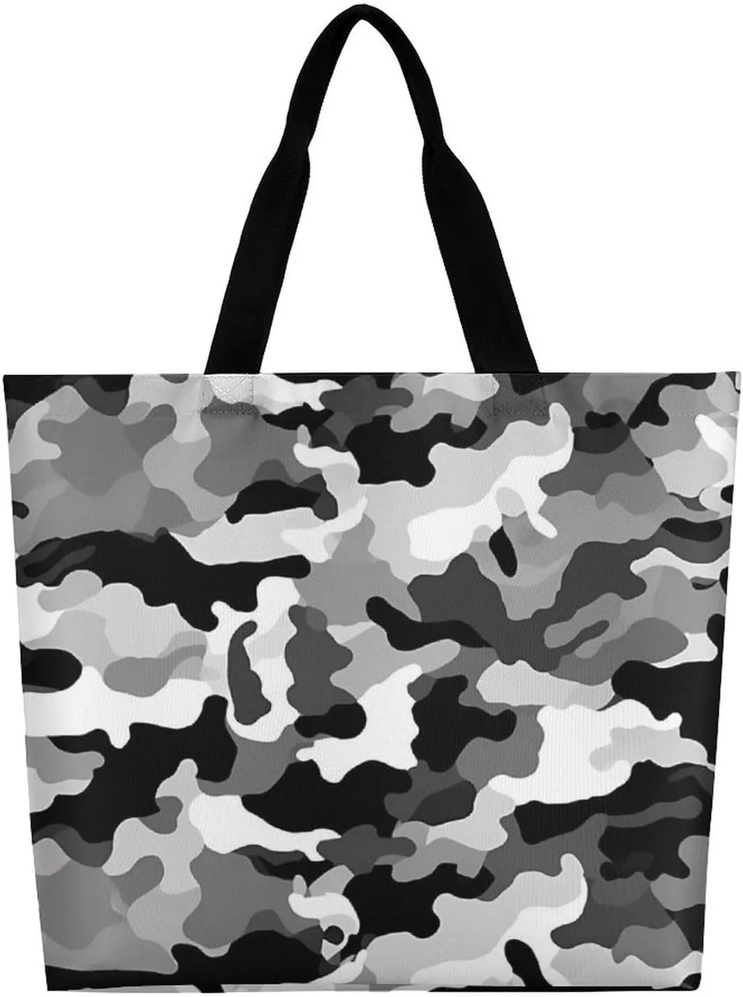 Sunrise on The Lake Tote Bag for Women Reusable Grocery Shoulder Bags Shopping Bag for Travel, Groceries