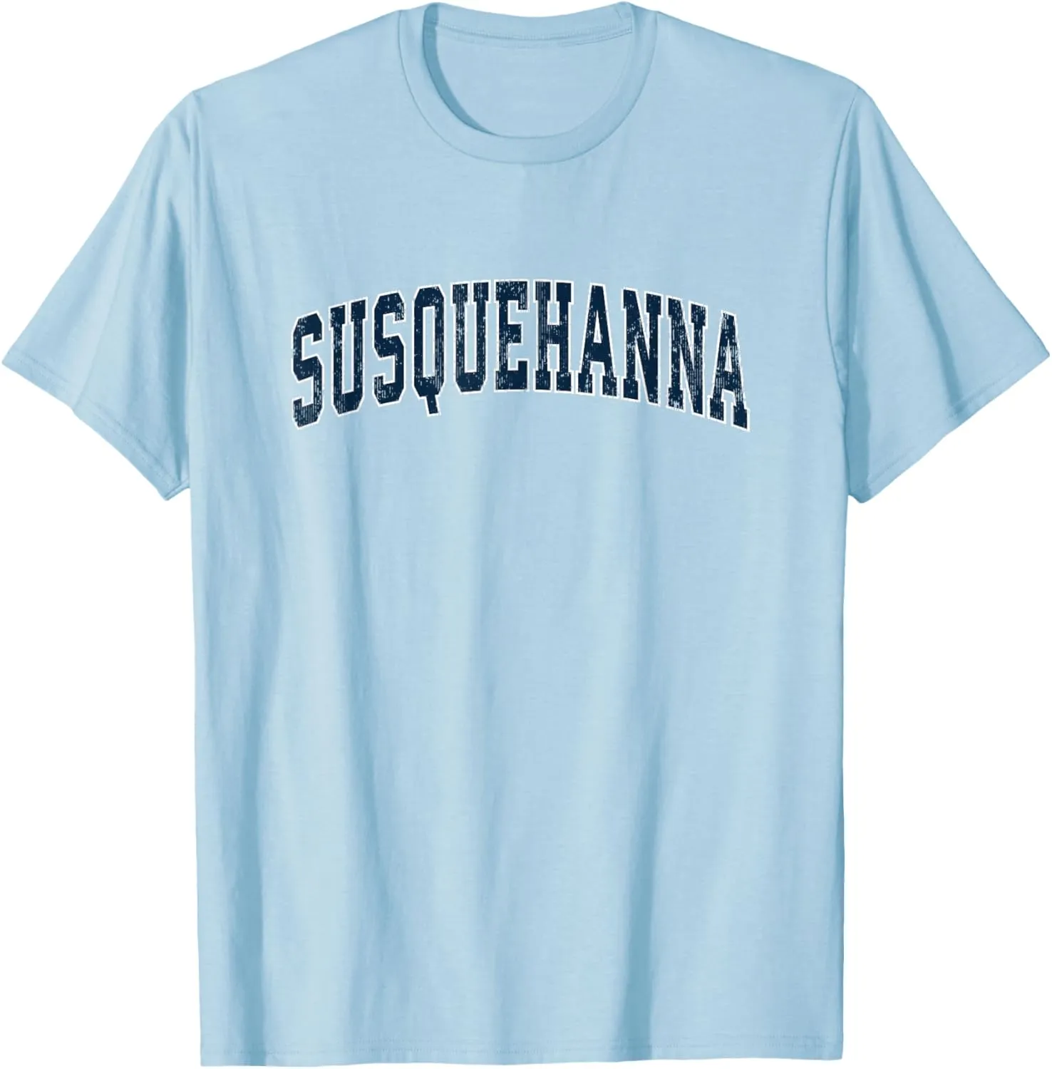 Susquehanna Pennsylvania PA Vintage Sports Design Navy Desig T-Shirt