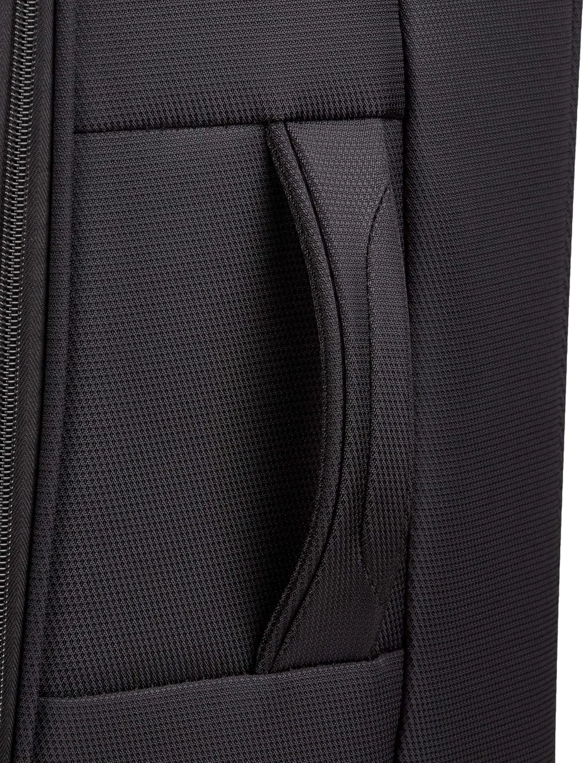 SwissGear 4010 Softside Luggage with Spinner Wheels, Black, Checked-Medium 23-Inch