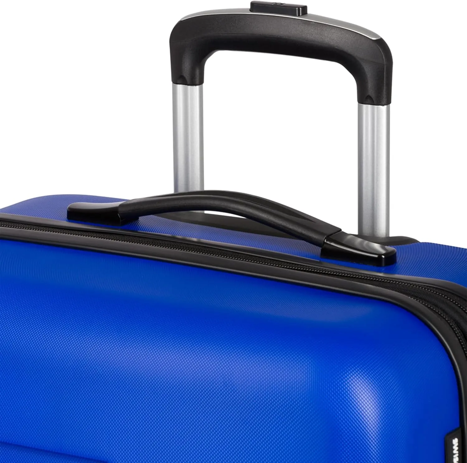 SwissGear 7366 Hardside Expandable Luggage with Spinner Wheels, Cobalt, Checked-Medium 23-Inch