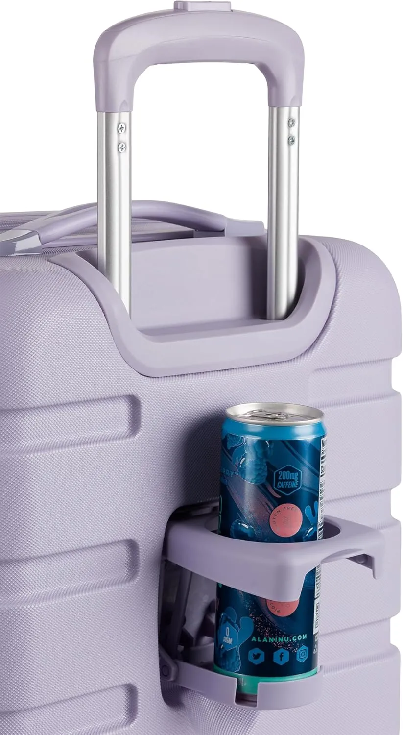 SwissGear 7366 Hardside Expandable Luggage with Spinner Wheels, Evening Haze, Carry-On 19-Inch