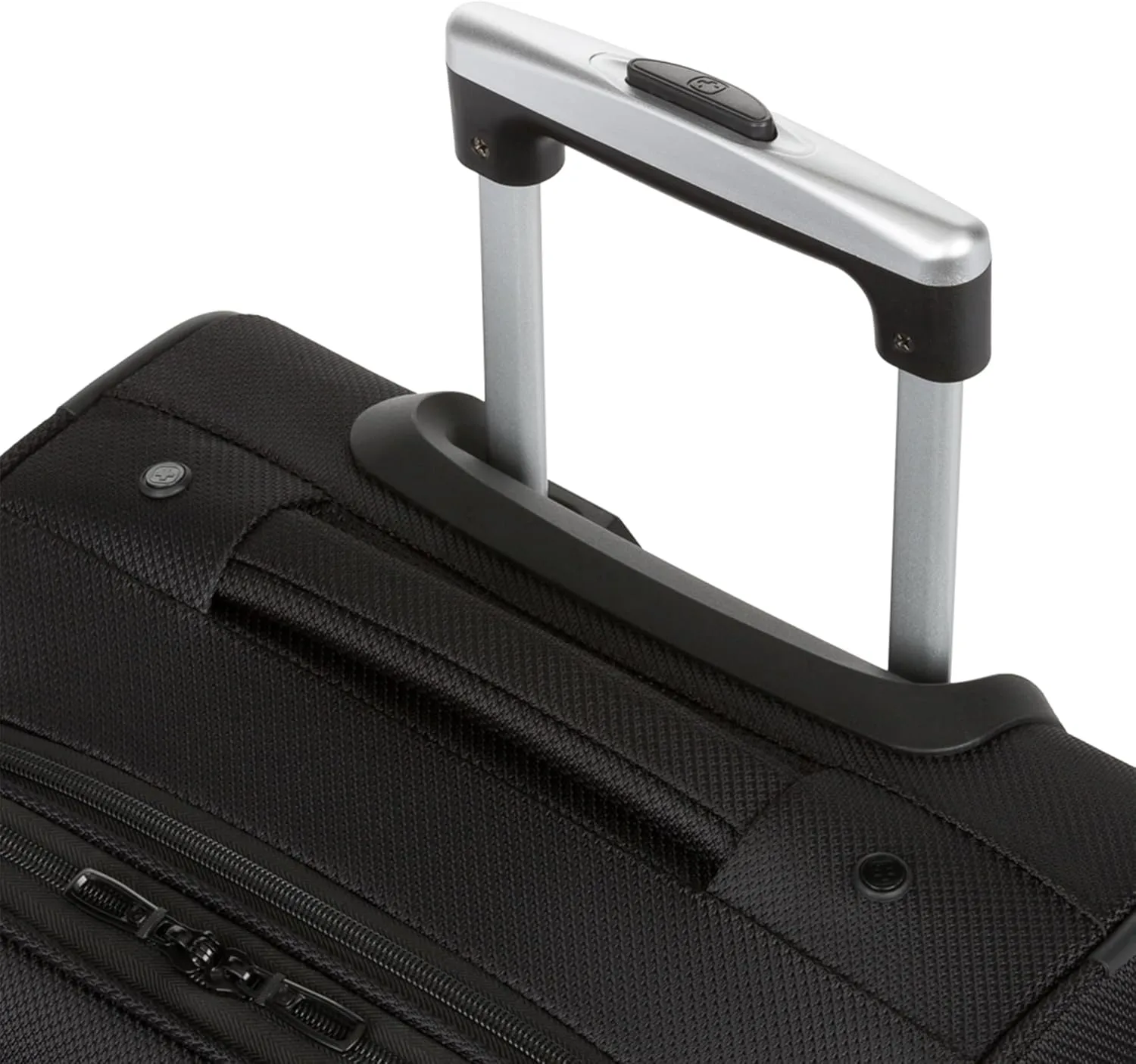 SwissGear Sion Softside Expandable Luggage, Black, Carry-On 21-Inch