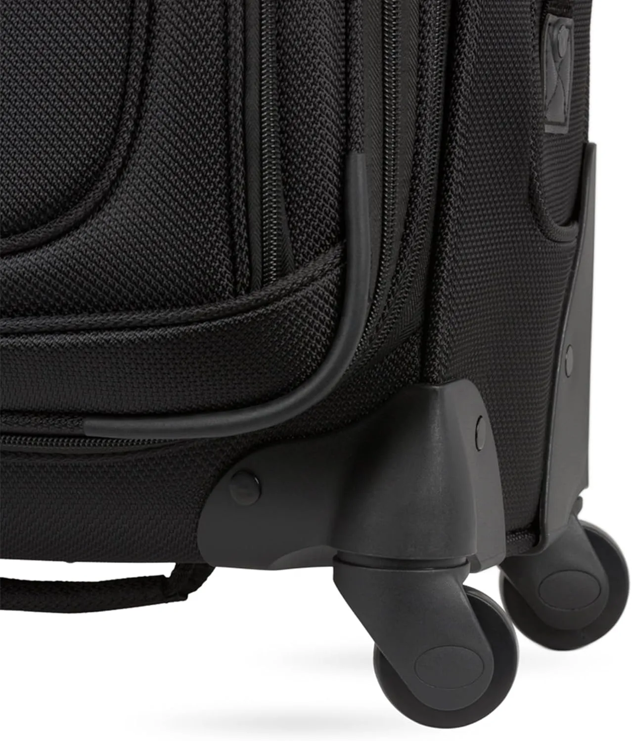 SwissGear Sion Softside Expandable Luggage, Black, Carry-On 21-Inch