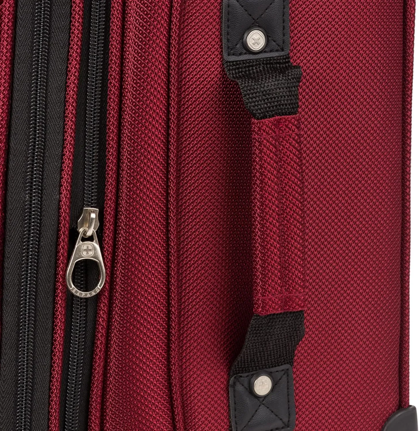 SwissGear Sion Softside Expandable Luggage, Burgundy, Carry-On 21-Inch