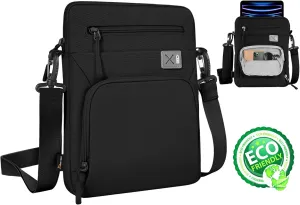 Tablet Sleeve for 12.9" iPad Pro M2 22/21/20, Galaxy Tab S8 /S9  12.4" 22/23, Surface Laptop Go 12.4" and More – Ultimate Protection & Portability, Upgrade-Environmental Protection Materials. (Black)