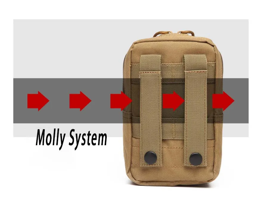 Tactical camouflage mobile phone waist pack for outdoor sports and adventures GBFP009