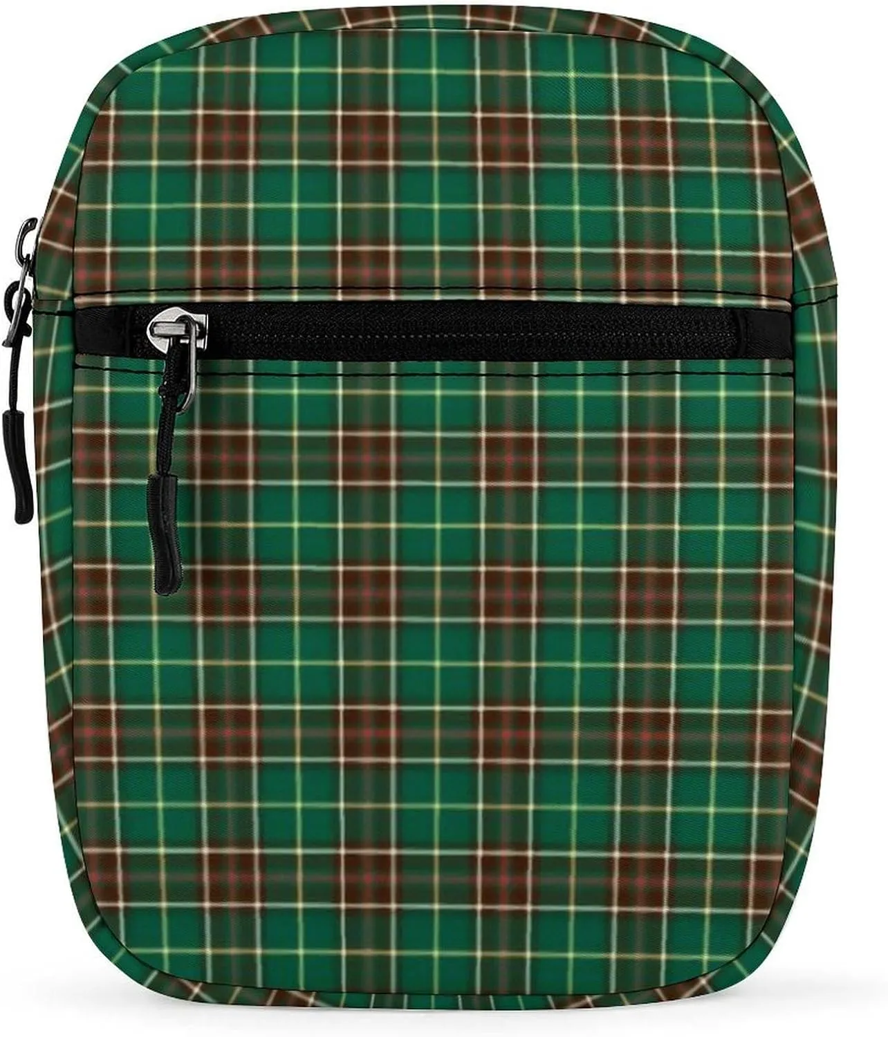 Tartan Province Grid Detachable Shoulder Strap Small Shoulder Bag Unisex