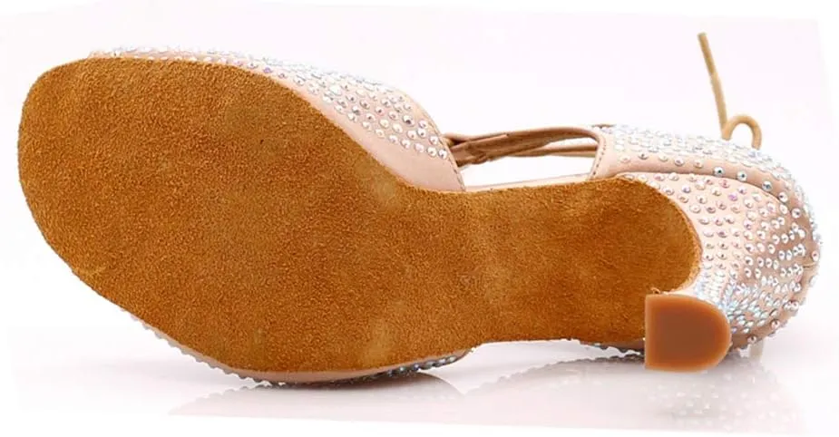 TDA Women's Sexy Lace-up Peep Toe
