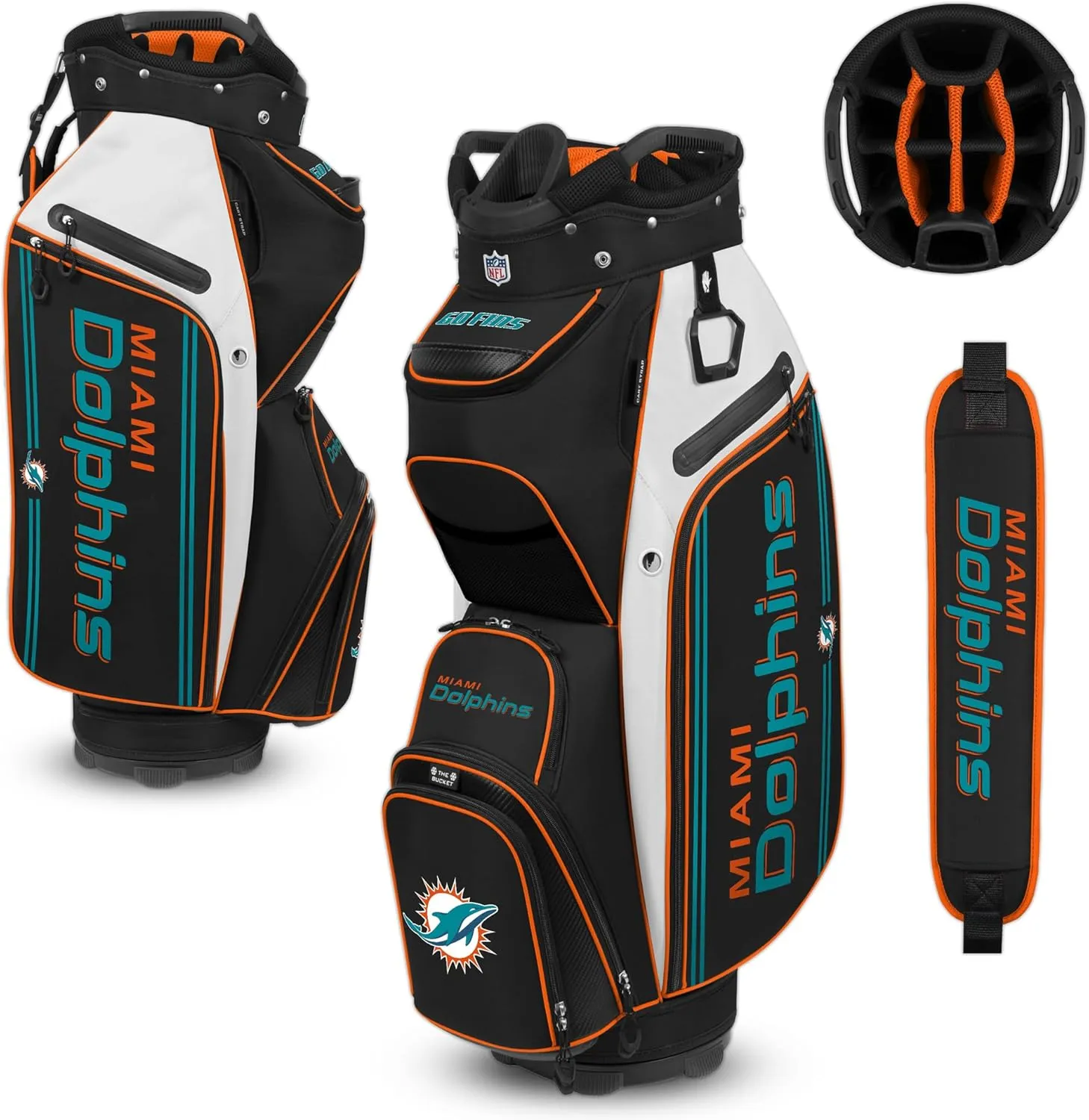 Team Effort NFL The Bucket III Cooler Cart Golf Bag