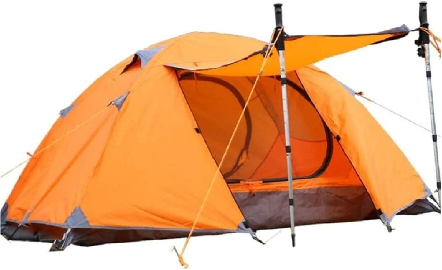 Tent for Camping Instant Cabin Tent for Camping Outdoor Aluminum Rods Tents Solid and Durable Outdoor Wild Survival Climbing Double Tents Outdoor Camping Adventure Winter Fishing Tent