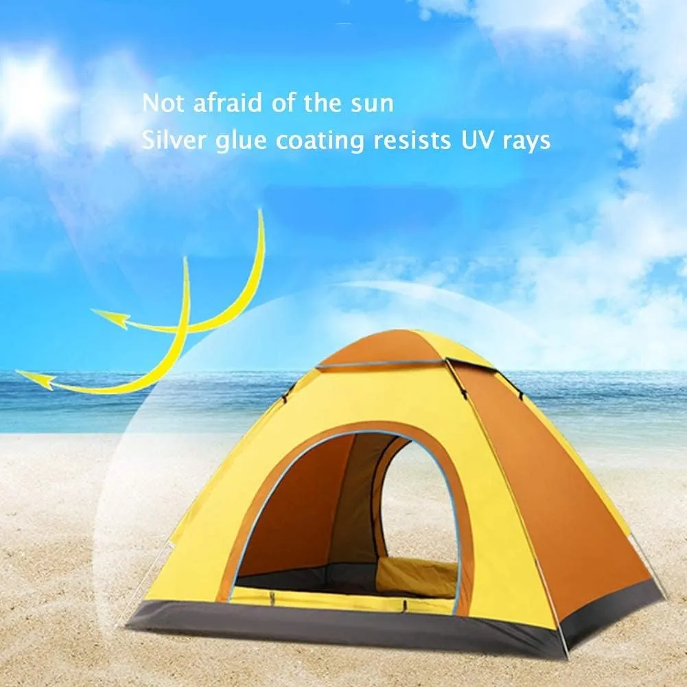 Tent Ultralight Portable Outdoor Camping Folding Automatic 3-4 Person Waterproof Family Tents