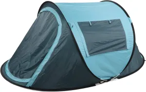 Tents for Camping, Waterproof Portable 3-4 People Camping Tent with Double Zipper Widened Ventilation Window and Storage Bag, Family Tent Easy Set Up for Backpacking Hiking Traveling Outdoor