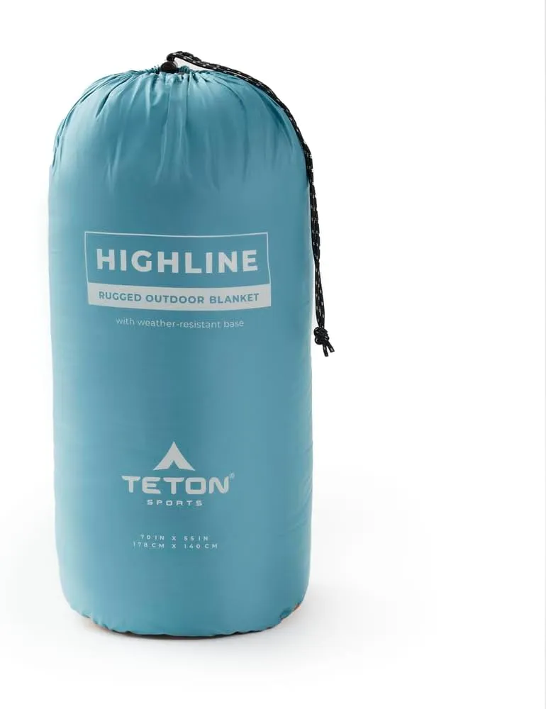 Teton Camp Blanket, Outdoor Blanket, Machine Washable, Picnics, Car Camping, Overlanding, Outdoor Adventure