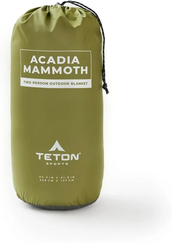 Teton Camp Blanket, Outdoor Blanket, Machine Washable, Picnics, Car Camping, Overlanding, Outdoor Adventure