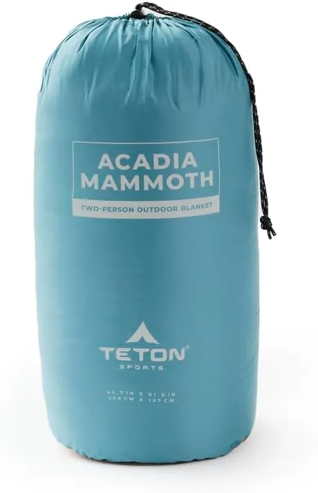 Teton Camp Blanket, Outdoor Blanket, Machine Washable, Picnics, Car Camping, Overlanding, Outdoor Adventure