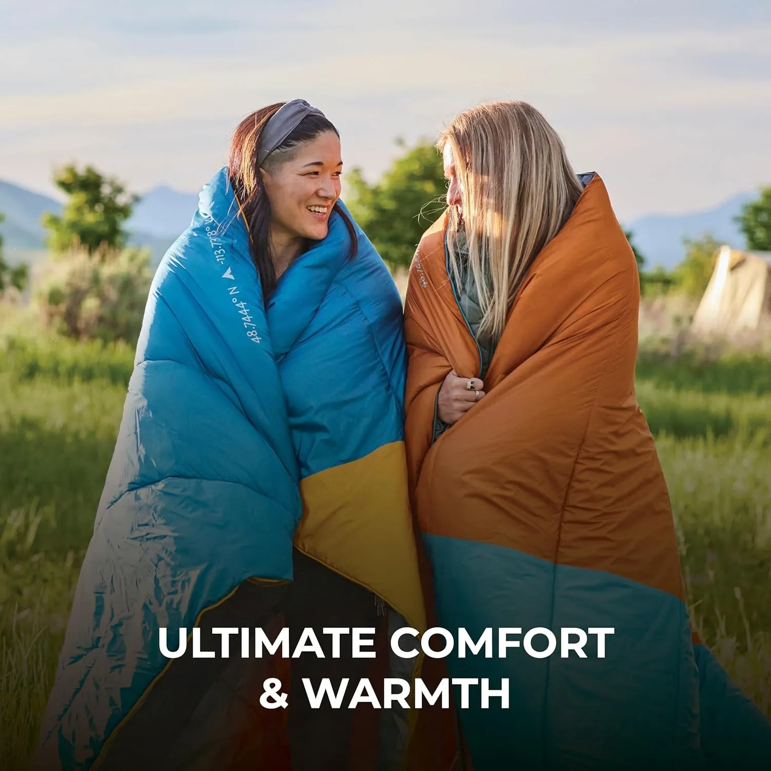 Teton Camp Blanket, Outdoor Blanket, Machine Washable, Picnics, Car Camping, Overlanding, Outdoor Adventure
