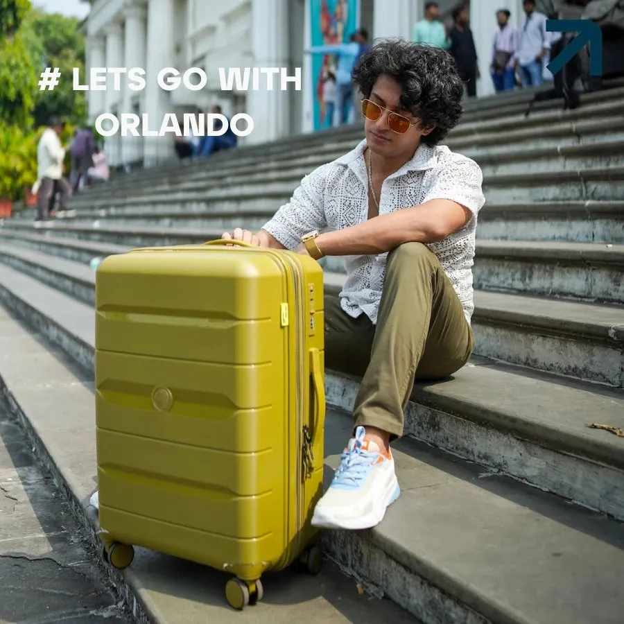 The Orlando Navy Blue - Unbreakable Expandable Luggage