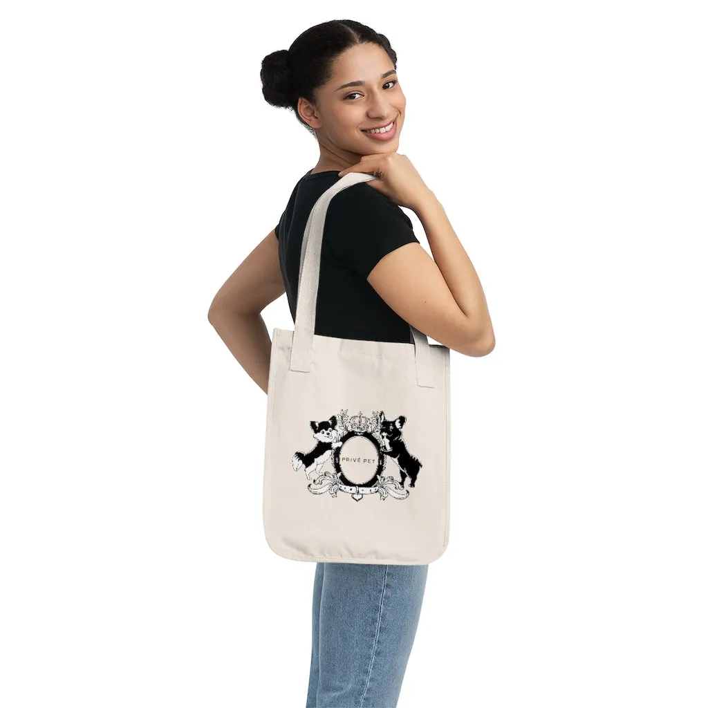 The Privé Pet Organic Cotton Canvas Tote Bag