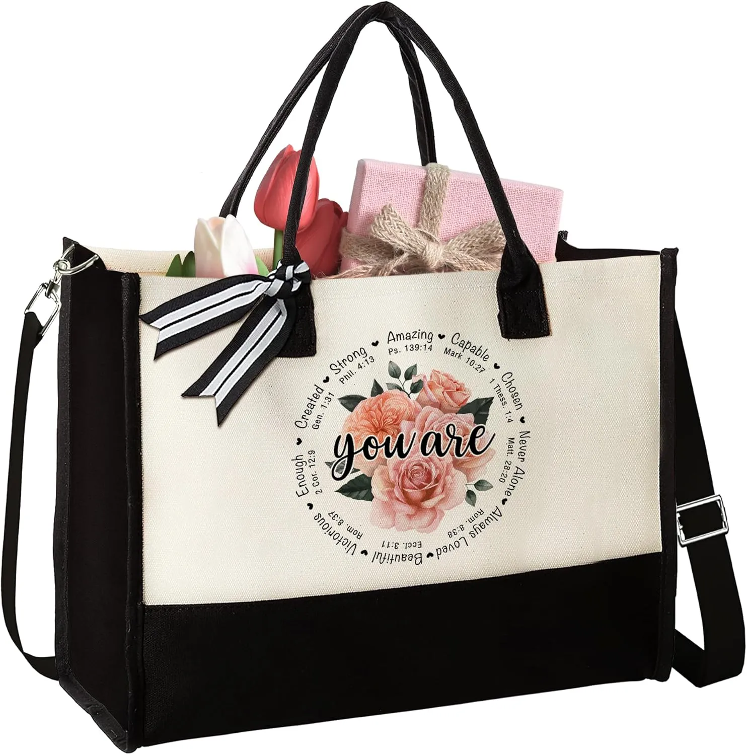 THEBUSSA Christian Gifts for Women - Mothers Day Gifts for Women - Tote Bag