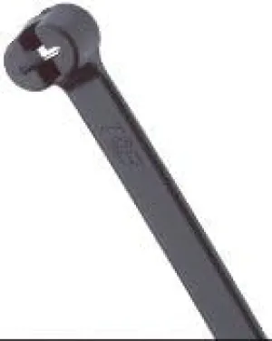Thomas & Betts TY27MX Cable Tie 120lb 13" Ultraviolet Resistant Black Nylon with Stainless Steel Locking Device Bulk Pack, Military Specified (MIL-SPEC MS3367-3-0) 500 Per Bag