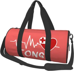Tonga Heartbeat Duffel Bag Gym Bag Travel Sports Tote Large Foldable Beach Swim Yoga4