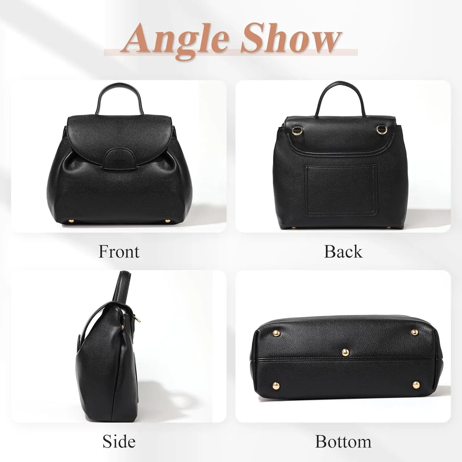 Top Luxury Handbags Handle Purses For Women Designer Mini Faux Leather Shoulder Bag Handbag Satchels