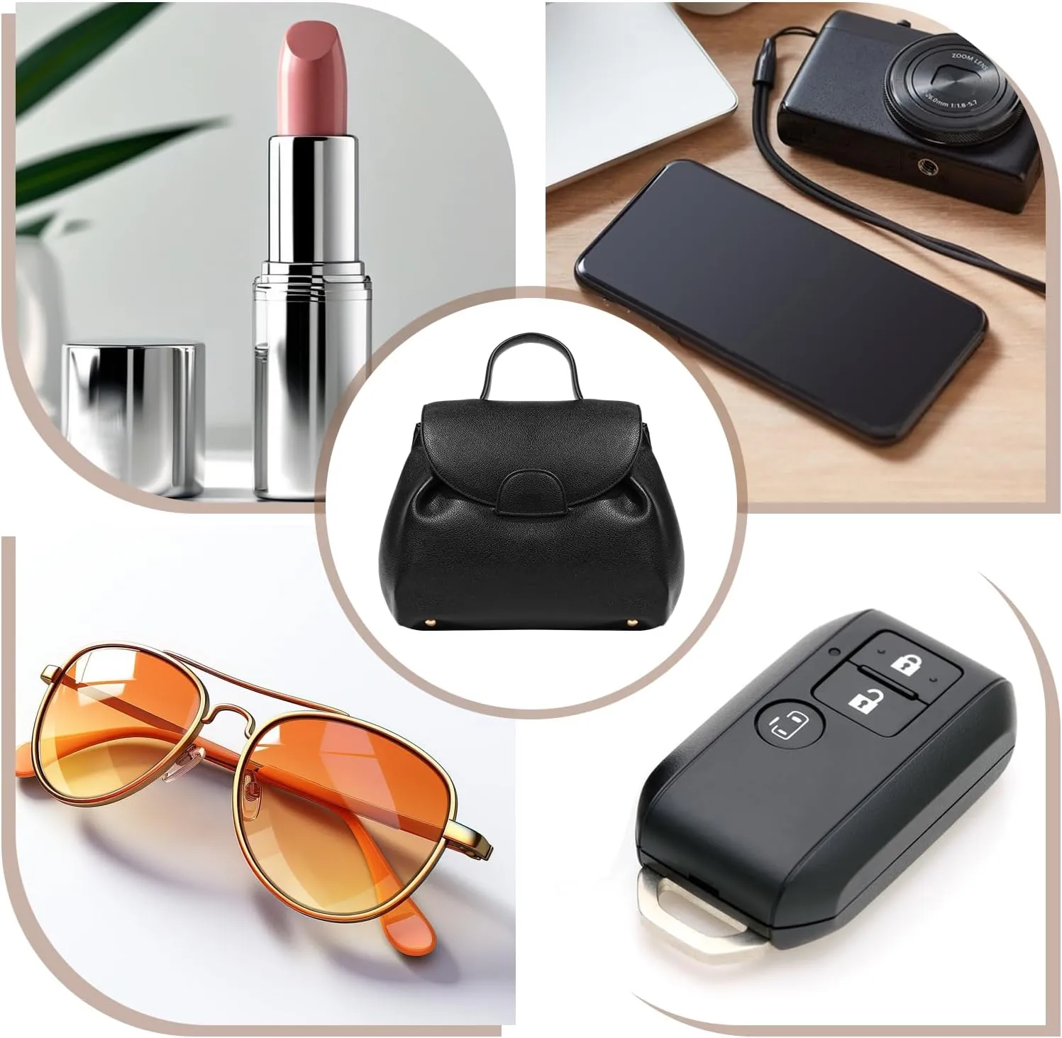 Top Luxury Handbags Handle Purses For Women Designer Mini Faux Leather Shoulder Bag Handbag Satchels