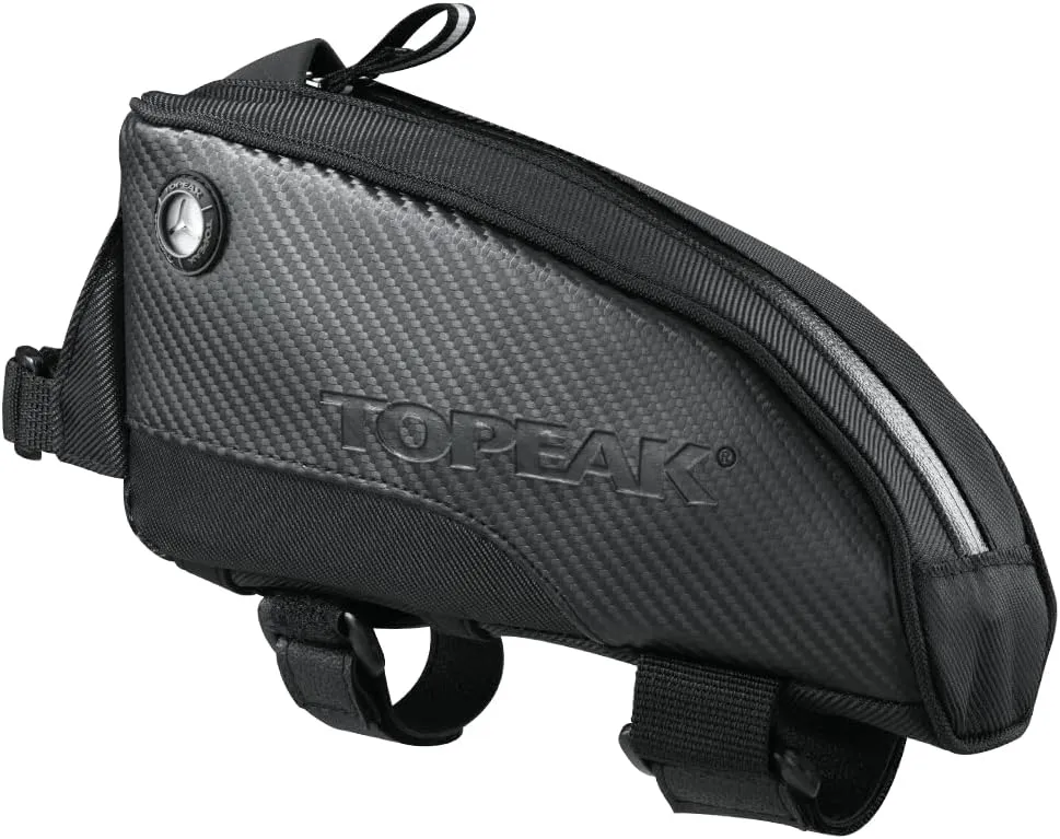 Topeak Fuel Tank Top Tube Bike Bag with Charging Cable Hole, Medium