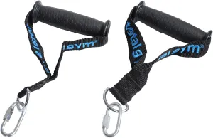 Total Gym 40950H Flexible Nylon Strap Handles for Comfortable and Versatile Workout Routines on Home Machines, Black