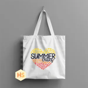 Tote Bag - Summer Vibes - PREORDER 5/26-5/29