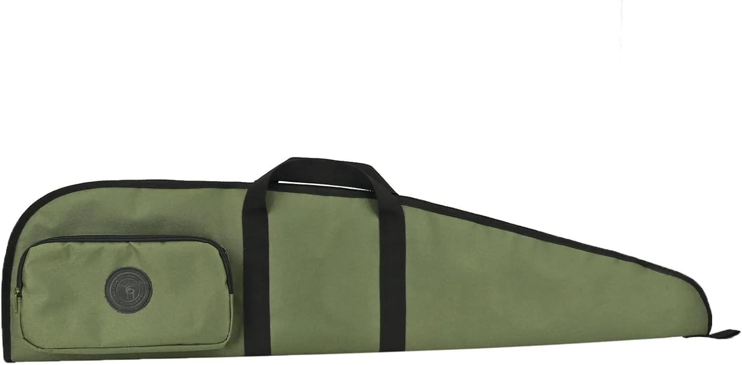 TOURBON Soft Gun Case 42 inch for Scoped Rifle, 50-inch Shotgun Bag with Accessories Pocket, Hunting Shooting Gun Storage Carrying Case without Padding