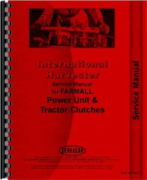 Tractor Clutch Service Manual