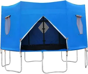 Trampoline Winter Cover, Waterproof Oxford Cloth Trampoline Tent with Window & Skylight, Trampoline Canopy, Trampoline Cover 8ft Round for 6 Straight Pole Trampoline