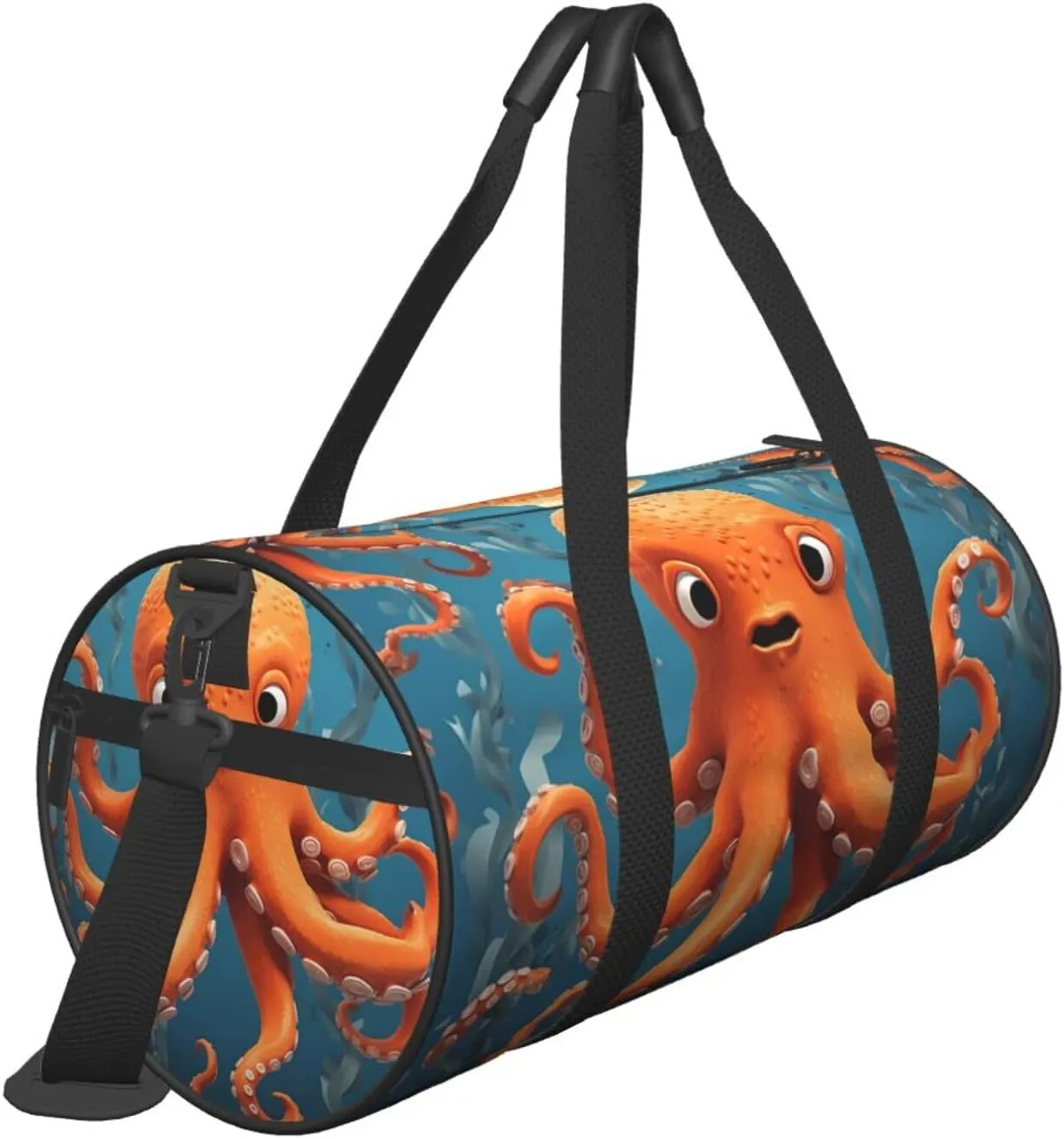 Travel Duffle Bag Weekender Bags For Men Women With Shoe Compartment Large Capacity Weekender Overnight Bag Octopus Carry On Tote Bags Sport Gym Bag For Travel Yoga