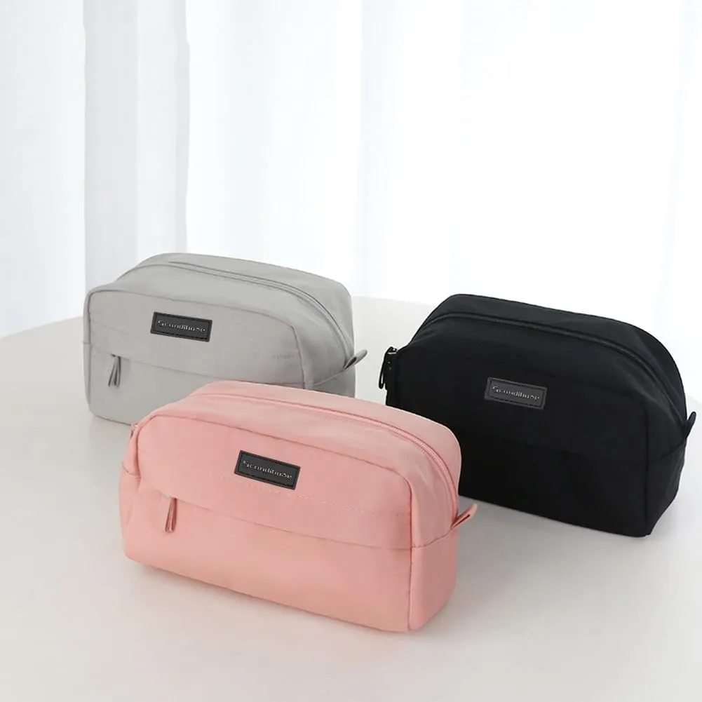 Travel Makeup Bag Cosmetic Bags for Women, Large Capacity Wide-open Pouch Waterproof Toiletry Bag Make up Organizer Scandihome Series