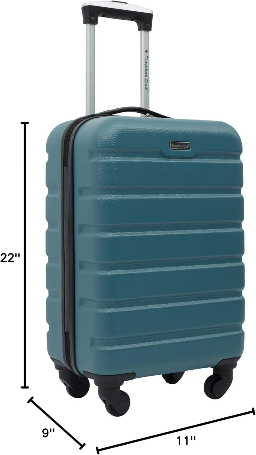 Travelers Club Harper Luggage, Hydro, 20-Inch Carry-On