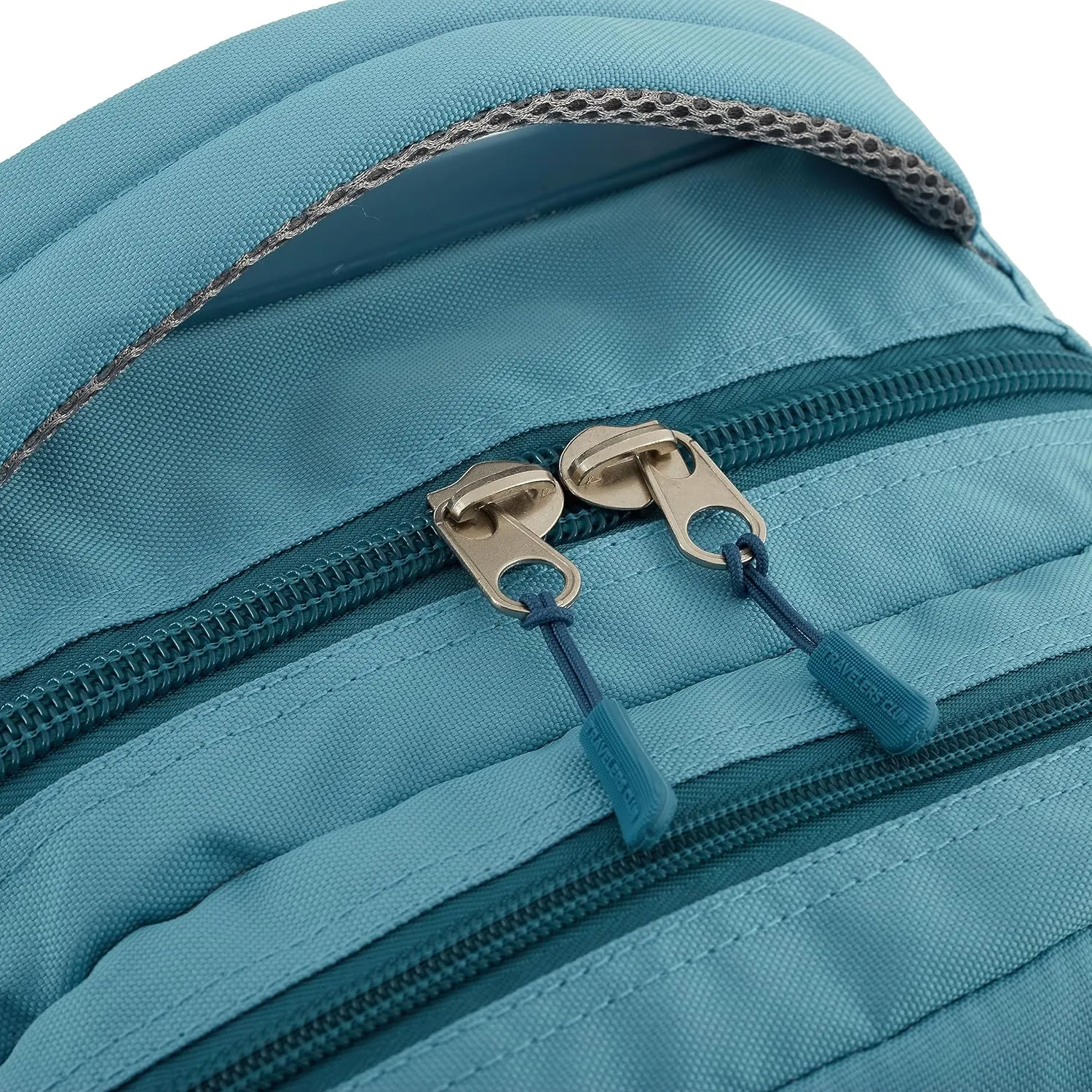 Travelers Club Rolling Backpack, Aqua, 20 Inch with Laptop Compartment