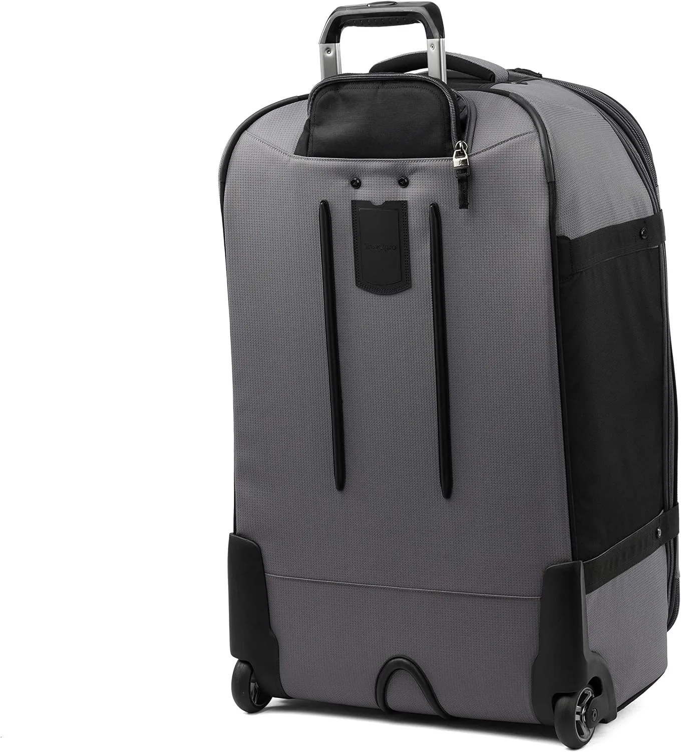 Travelpro Unisex-Adult Bold Softside Expandable Rollaboard Upright Luggage, Grey/Black, Checked-Large 28-Inch
