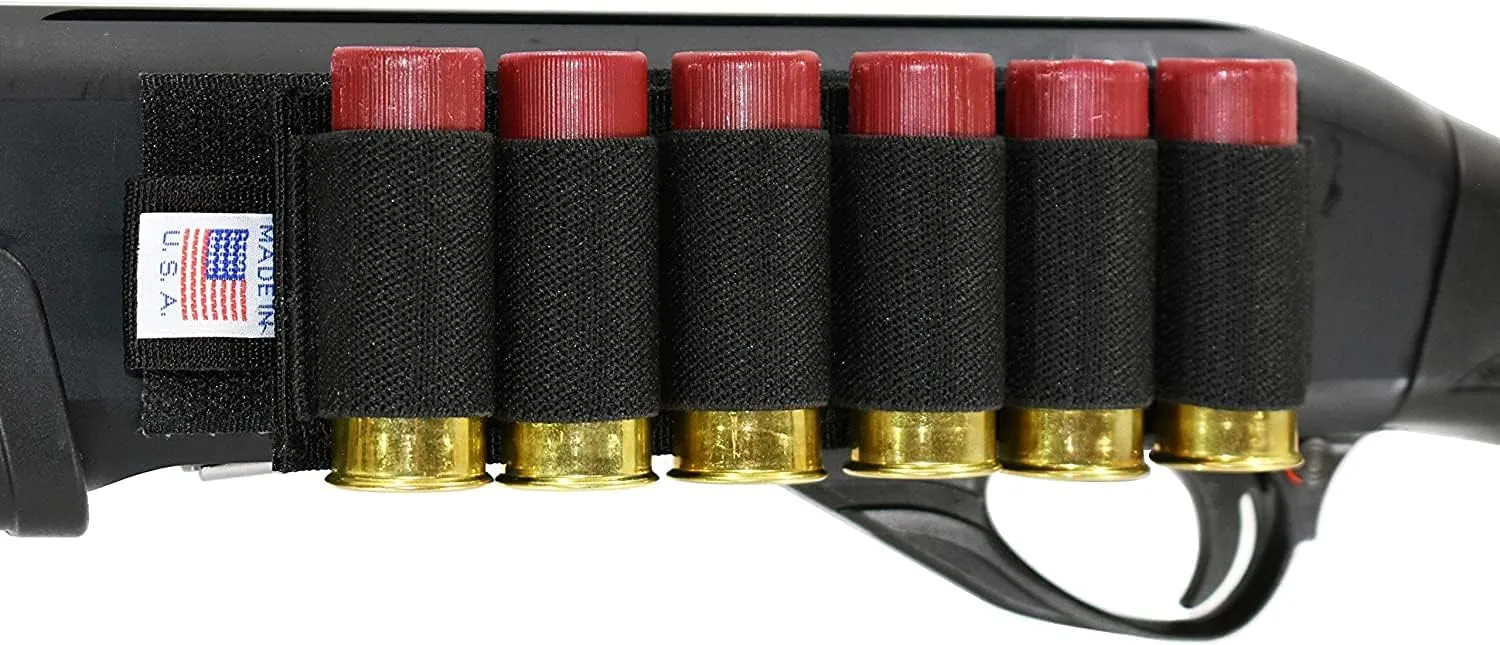 Trinity 6 Round Shotshell Carrier Shell Holder for Benelli nova 12 ga Shells Carrier Hunting Accessory Holder 12 Gauge Tactical Shell Pouch