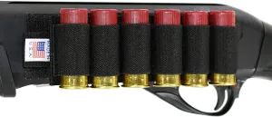 Trinity 6 Round Shotshell Carrier Shell Holder for Benelli nova 12 ga Shells Carrier Hunting Accessory Holder 12 Gauge Tactical Shell Pouch