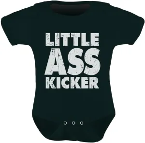 Tstars Little Ass Kicker Comical Infant Gift Idea Unisex Baby Bodysuit