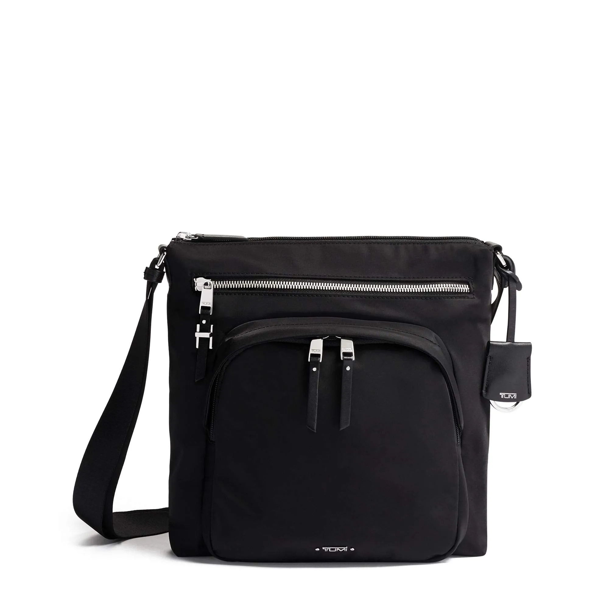 Tumi Voyageur Carmel Crossbody Black/Silver One Size