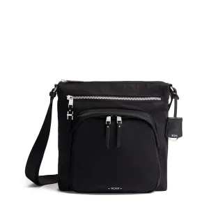 Tumi Voyageur Carmel Crossbody Black/Silver One Size