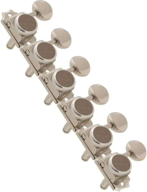 Tuners - Gotoh, SD91MG-T, Magnum Lock Trad, Finger Lock, 6-in-line, Color: Nickel
