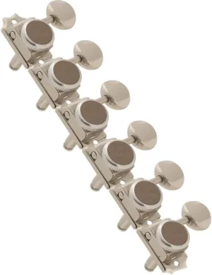 Tuners - Gotoh, SD91MG-T, Magnum Lock Trad, Finger Lock, 6-in-line, Color: Nickel