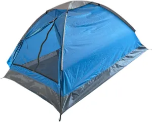 Two Person Camping Tent Folding Versatile Canopy Shade with Ground Nails Single Layer Sun Shelter Easy Setup for Backpacking
